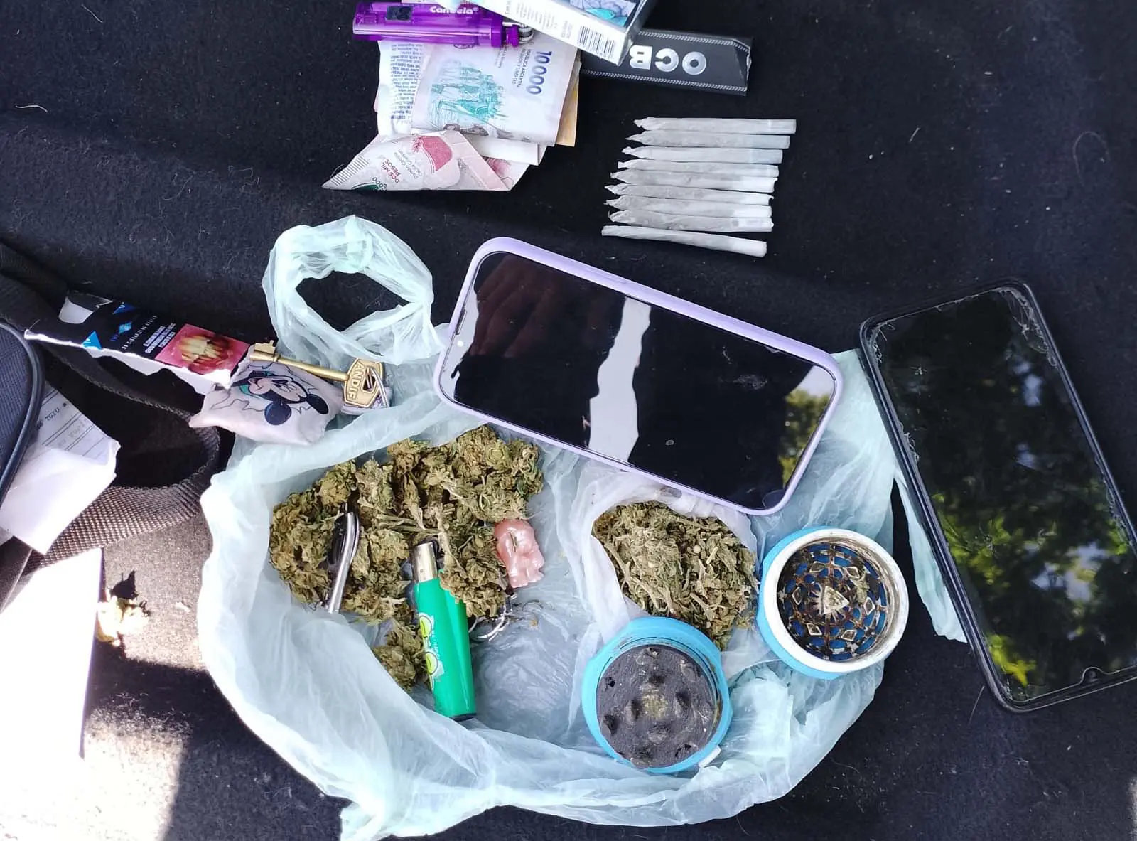 Hughes: Cuatro personas demoradas tras un control policial en Ruta 8