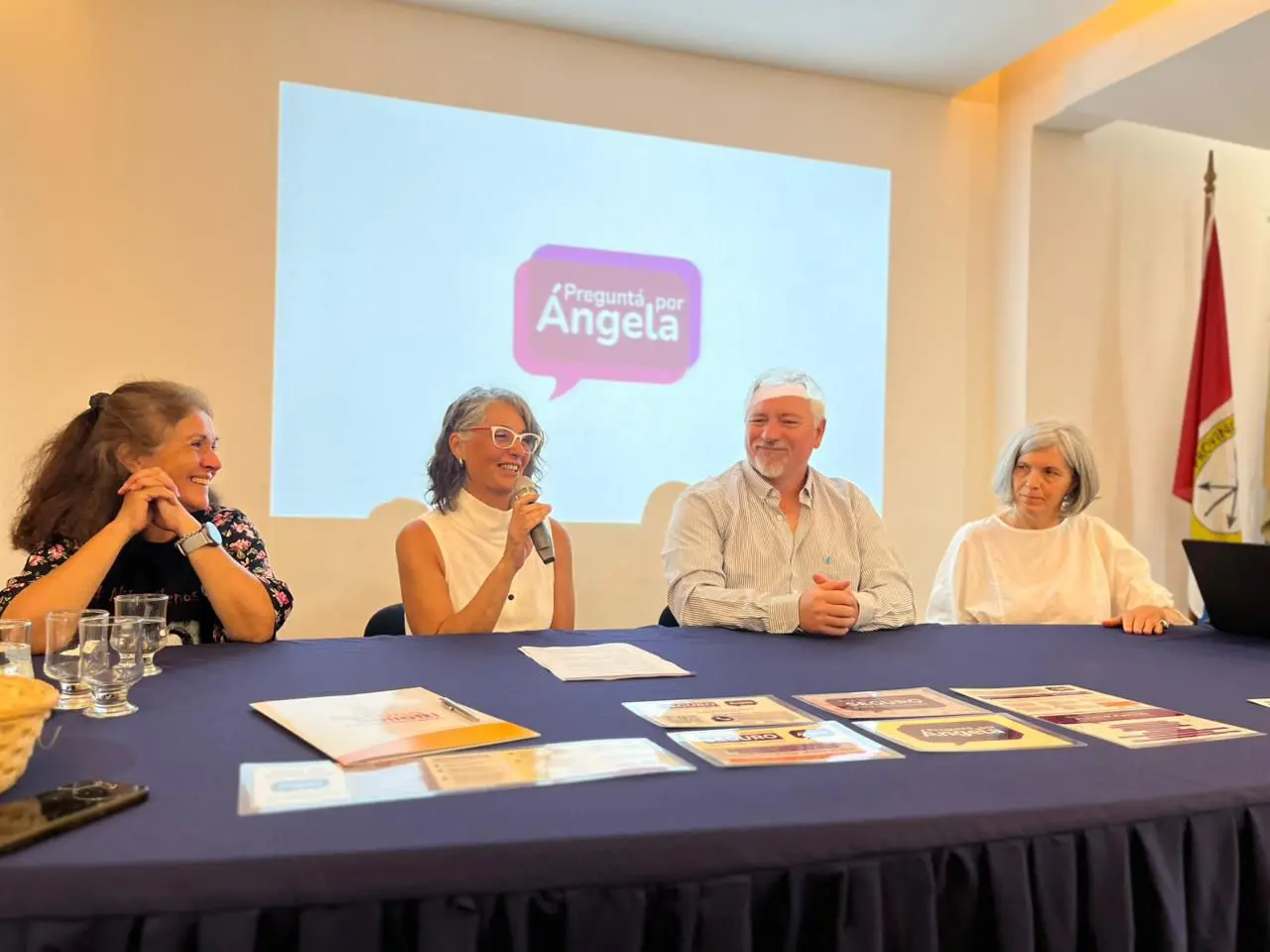 Rosana Bellatti presentó el protocolo Preguntá por Ángela