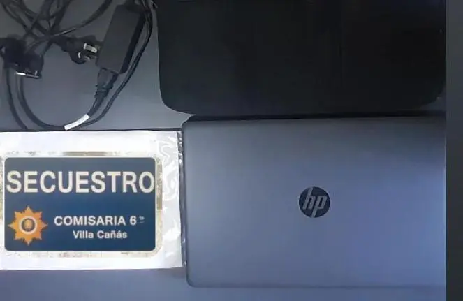 Villa Cañás: Recuperan una notebook tras haber sido robada
