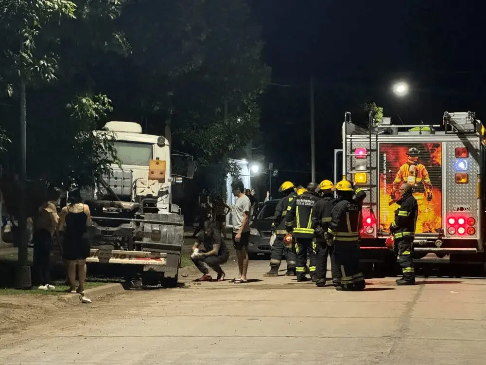 Villa Cañás: Un hombre sufrió quemaduras tras un principio de incendio
