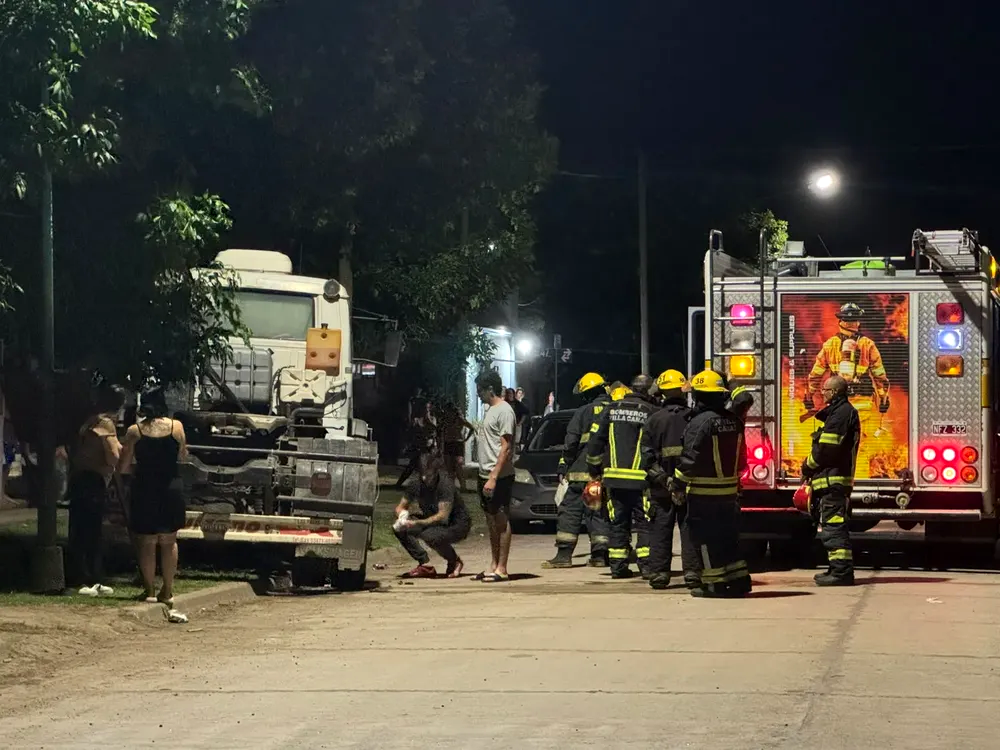 Villa Cañás: Un hombre sufrió quemaduras tras un principio de incendio
