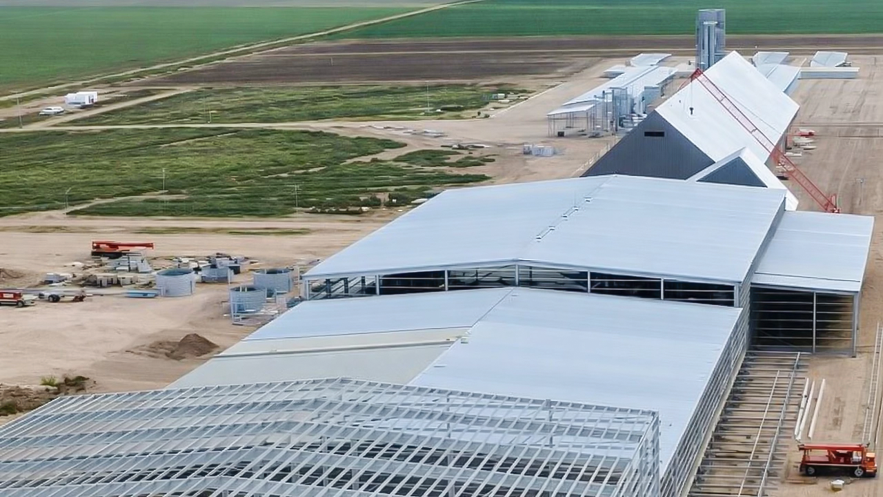 Con una inversión récord, MSU avanza en Rufino con la mayor planta procesadora de maní