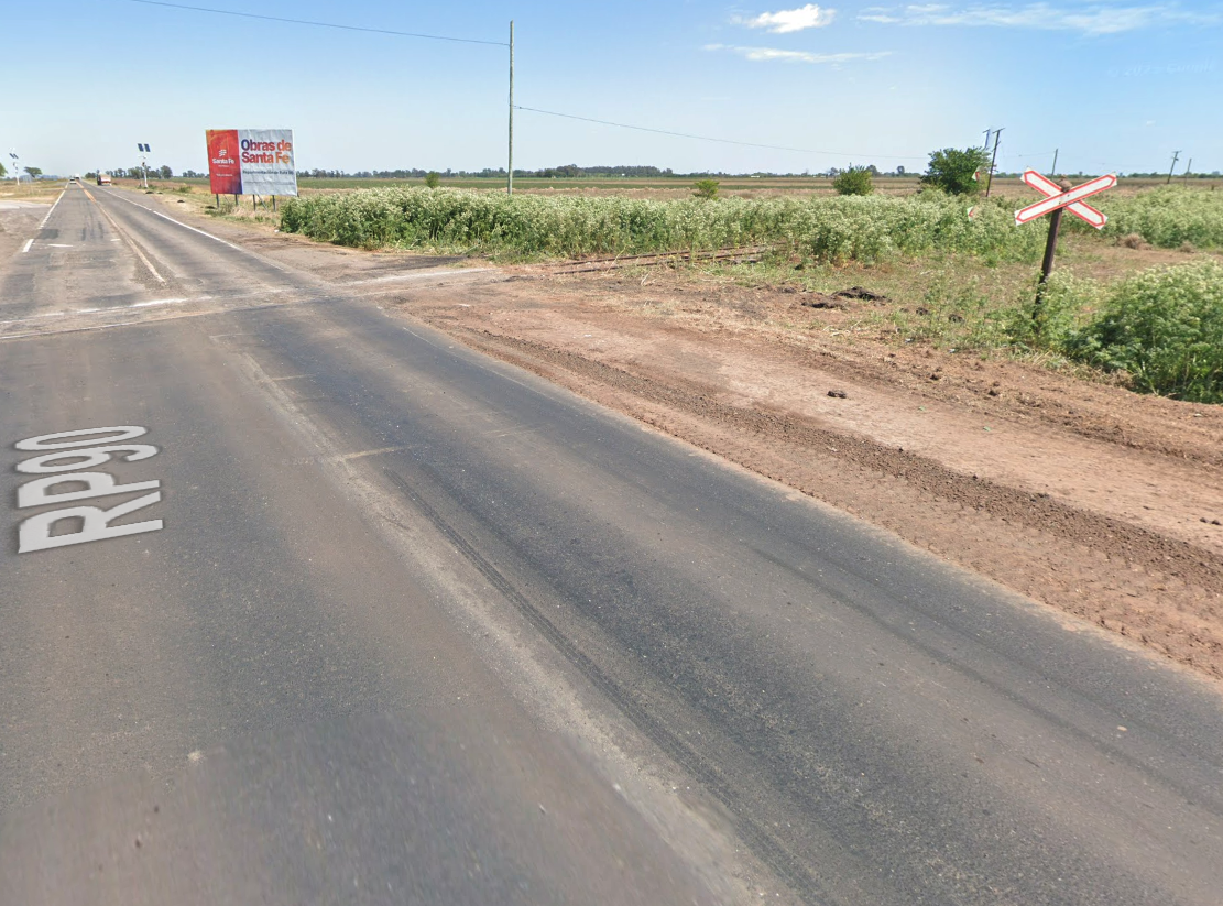 Interrupción temporaria del tránsito en el cruce de rutas 90 y 93 por reparaciones ferroviarias