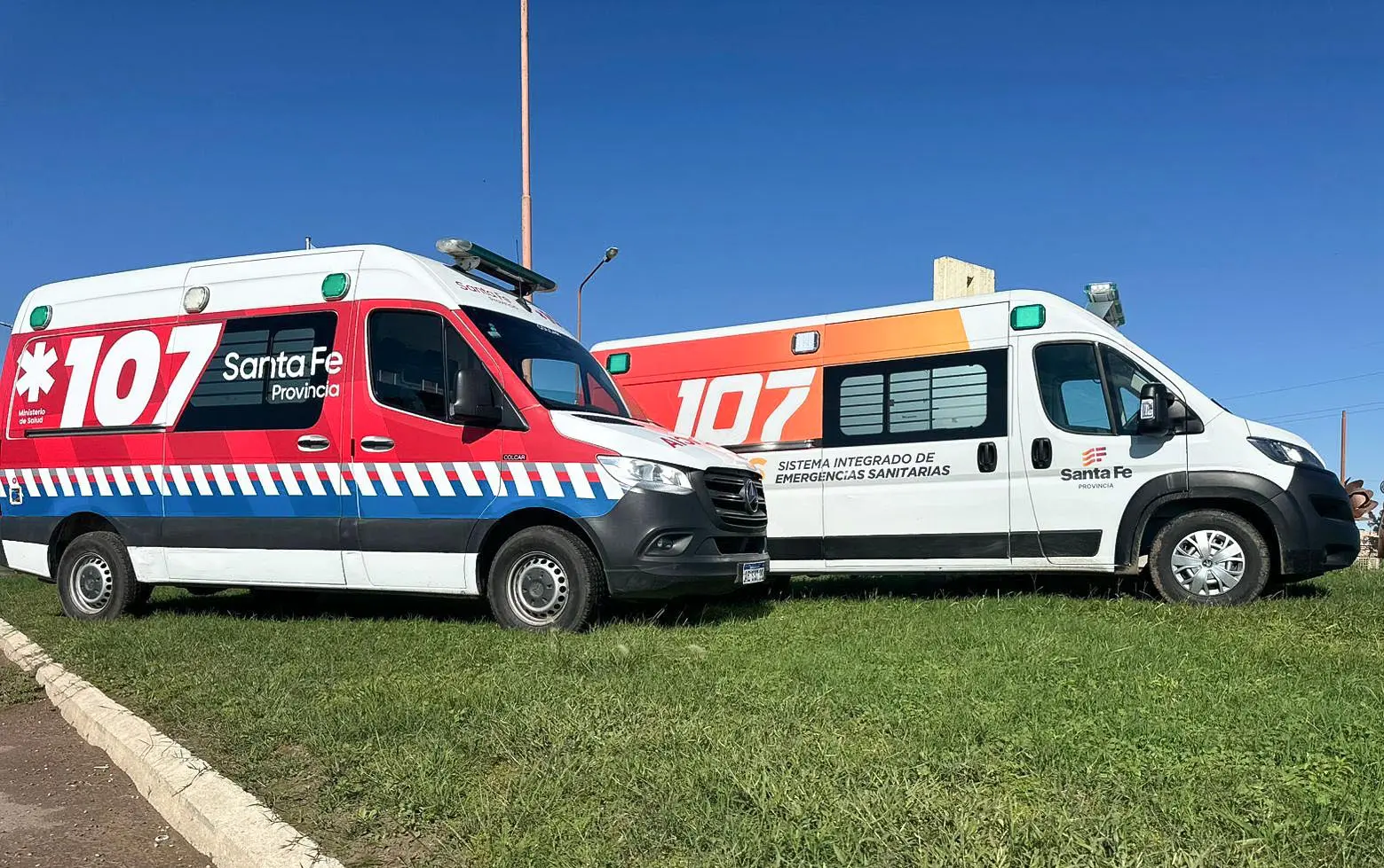 Grave siniestro vial en Villa Cañás: Dos jóvenes fueron trasladados en código rojo a Venado Tuerto