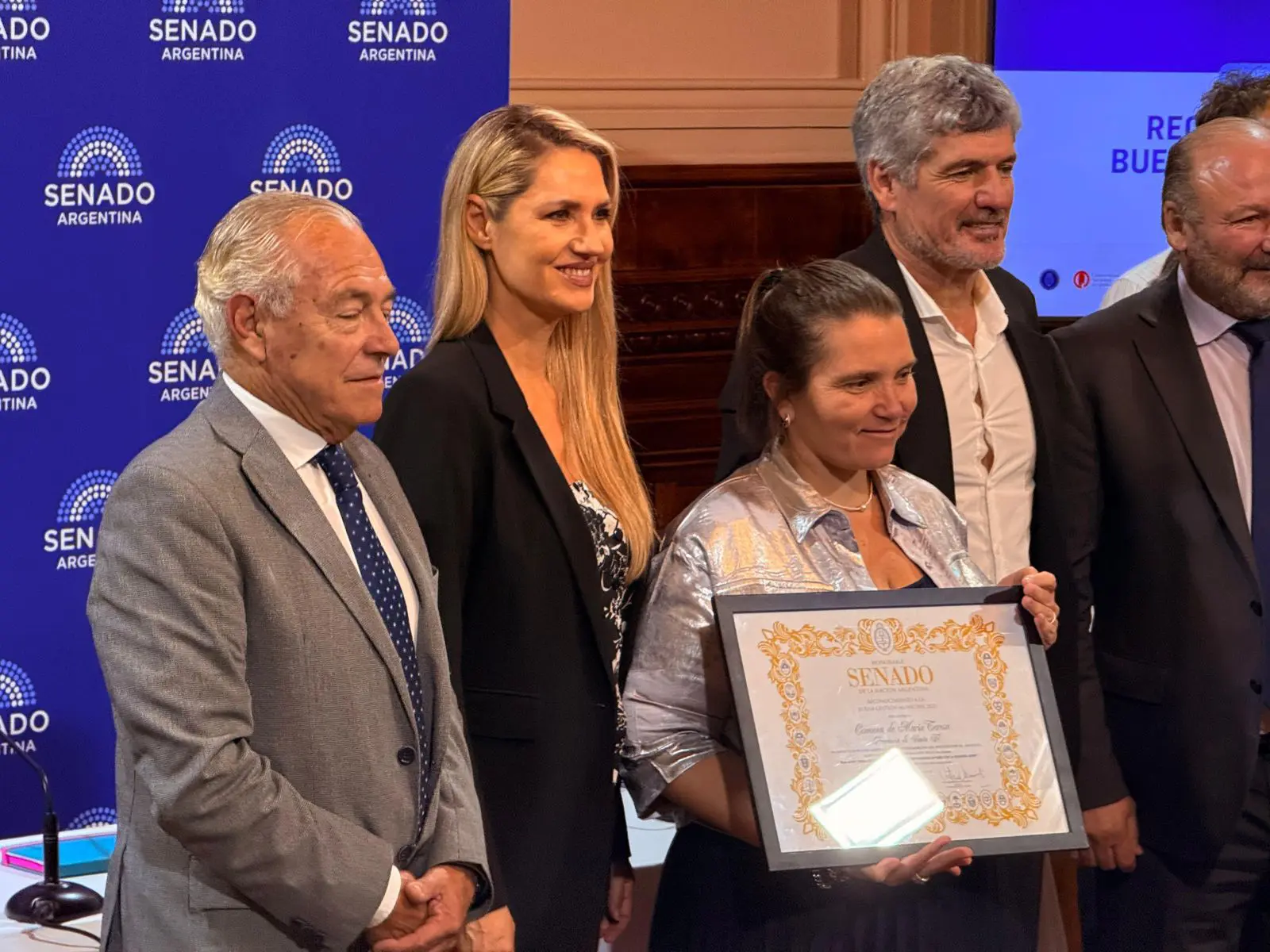 María Teresa volvió a ser reconocida por su innovador modelo de cuidado para personas mayores