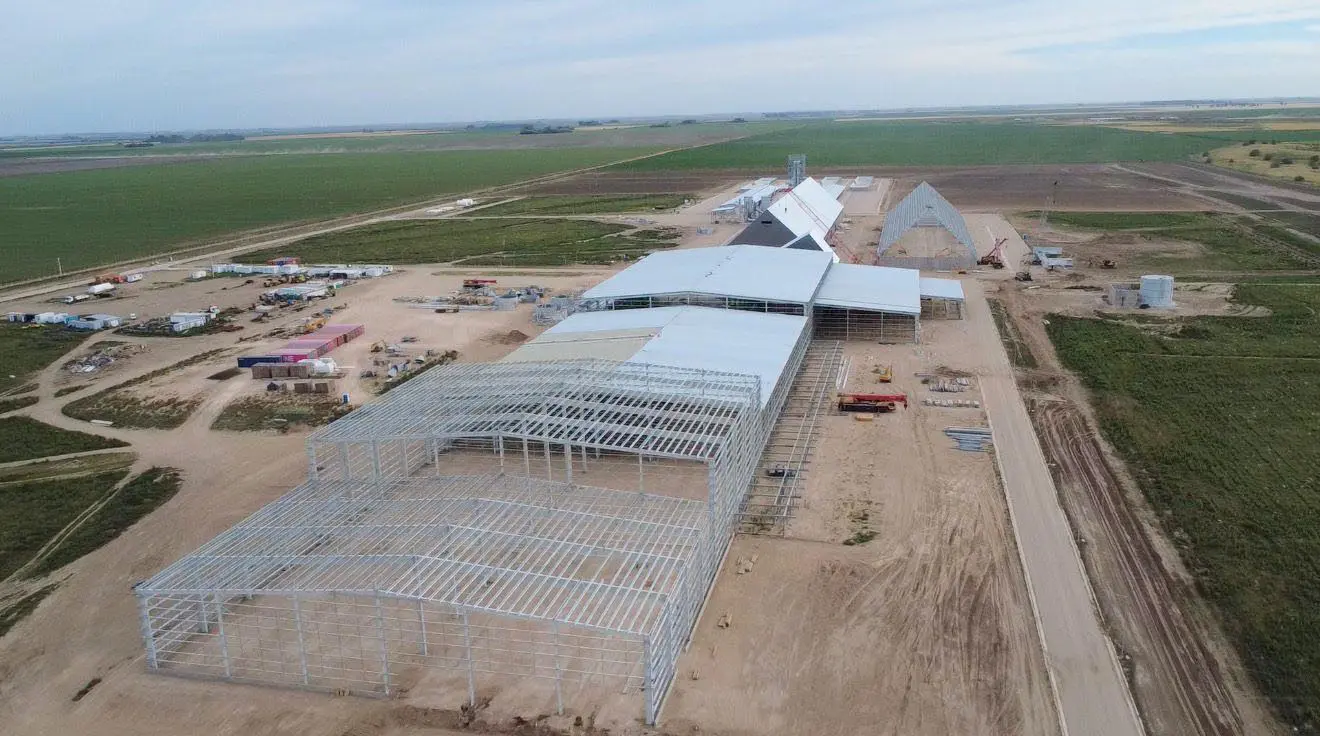 Con una inversión récord, MSU avanza en Rufino con la mayor planta procesadora de maní