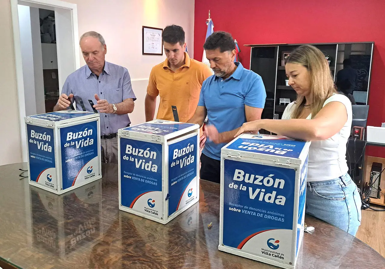 Se realizó una nueva apertura de los Buzones de la Vida en Villa Cañás