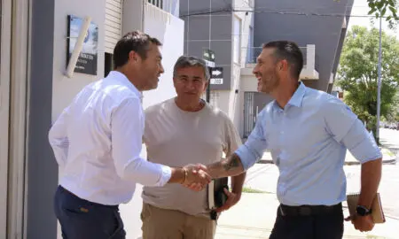 Corsalini encabezó encuentros con sindicatos, jubilados y entidades productivas en el departamento Constitución