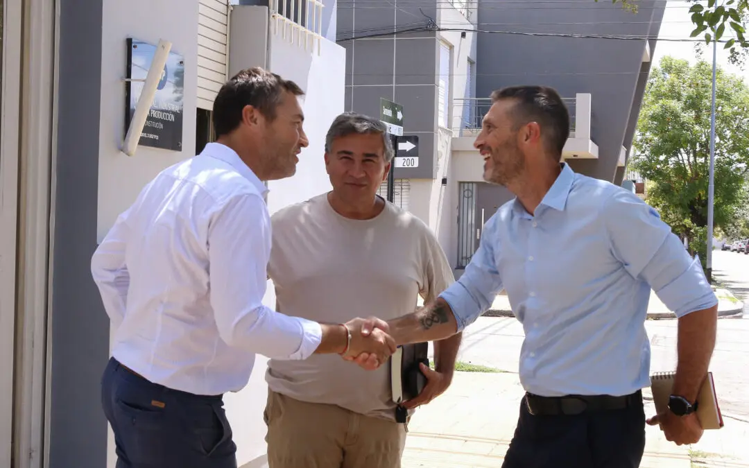 Corsalini encabezó encuentros con sindicatos, jubilados y entidades productivas en el departamento Constitución