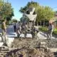 Villa Cañás: Avanza con nuevas obras de pavimento y cordón cuneta en distintos barrios