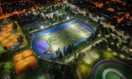 Venado Tuerto inaugura la nueva pista de atletismo del Parque Municipal