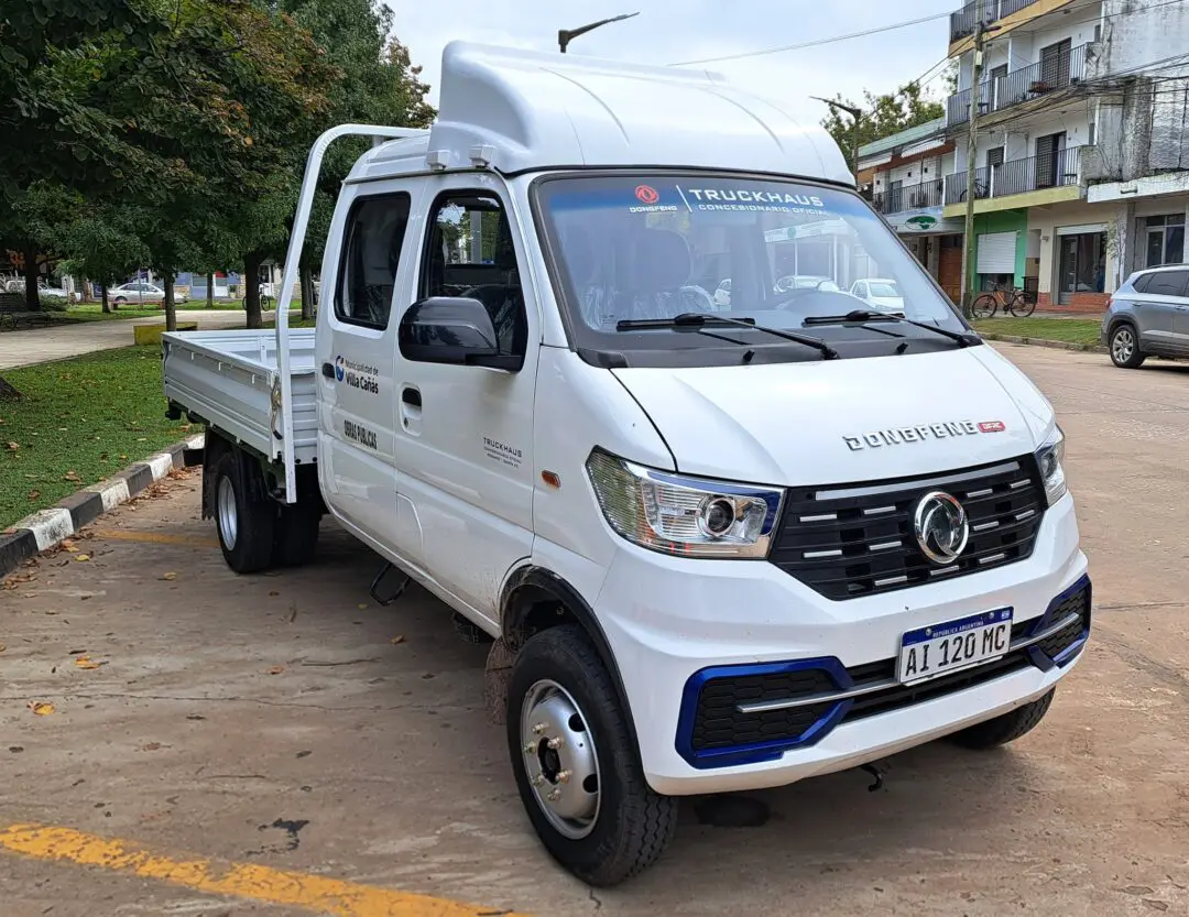 Villa Cañás sumó un nuevo camión para reforzar Obras Públicas