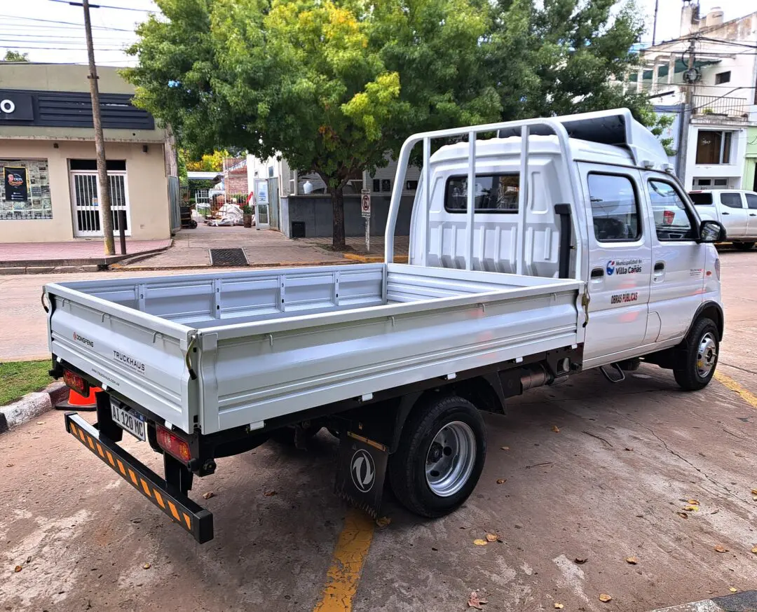 Villa Cañás sumó un nuevo camión para reforzar Obras Públicas