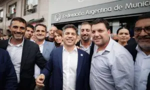 Intendentes santafesinos llevaron reclamos a Nación y se reunieron con Axel Kicillof y Ricardo Quintela