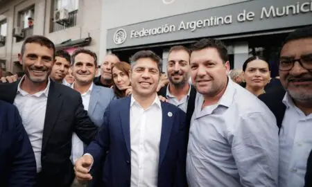 Intendentes santafesinos se reunieron con Axel Kicillof y llevaron reclamos a Nación