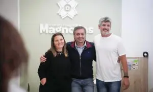 Máximo Kirchner visitó María Teresa y llamó a reconstruir el peronismo a favor de la mayoría