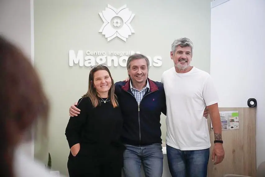 Máximo Kirchner visitó María Teresa y llamó a reconstruir el peronismo a favor de la mayoría