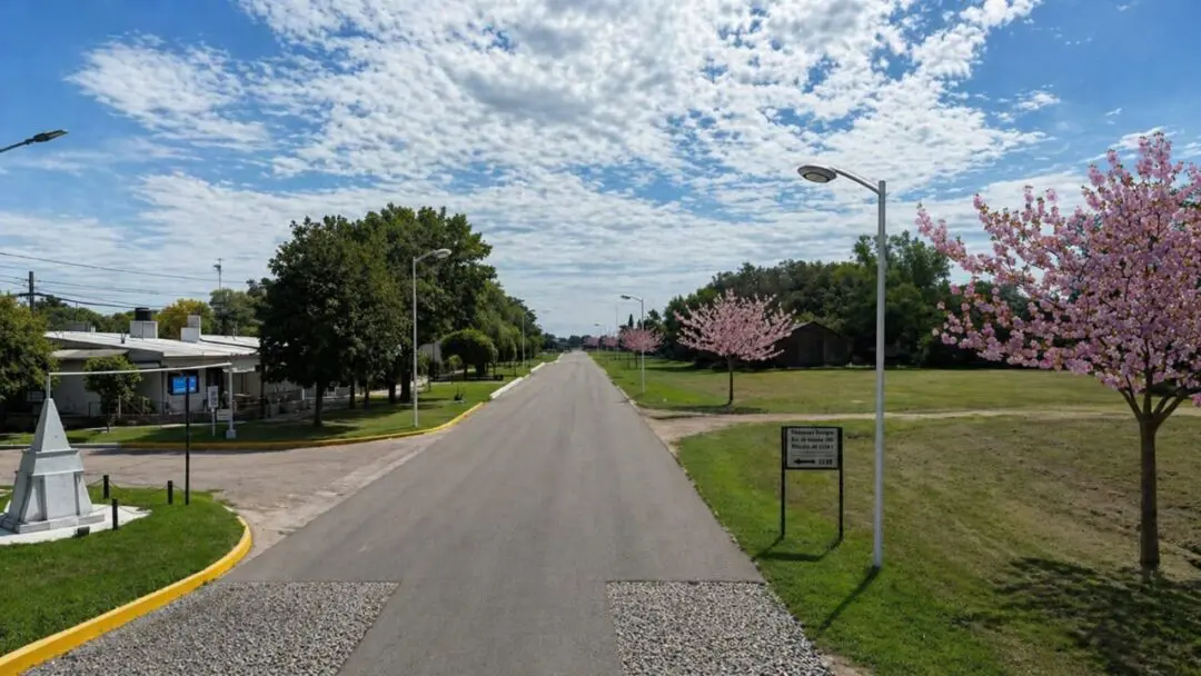 Santa Isabel pavimenta Avenida Santa Fe y avanza con mejoras urbanas