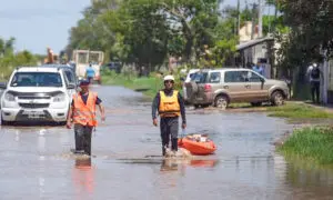 En tiempo real: El río Salado bajo control tras 800 mm de lluvia en el año