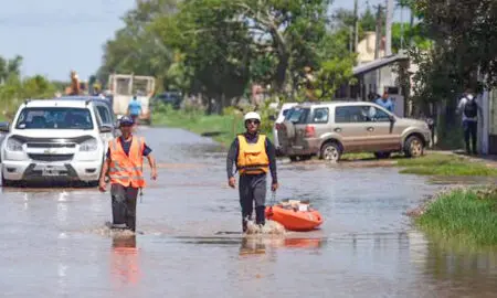 En tiempo real: El río Salado bajo control tras 800 mm de lluvia en el año