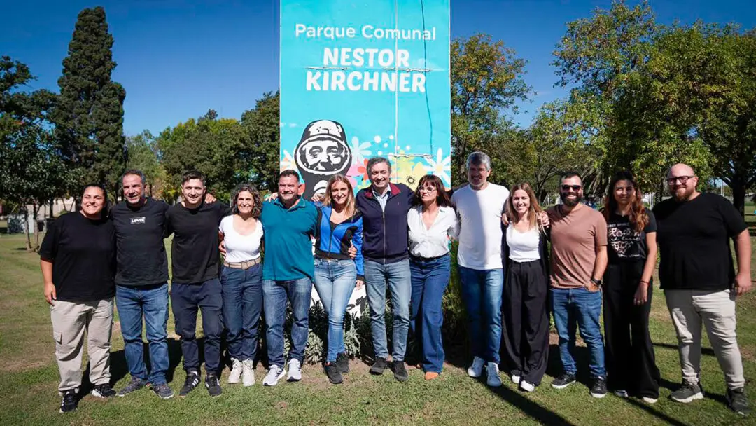 Máximo Kirchner visitó María Teresa y llamó a reconstruir el peronismo a favor de la mayoría