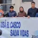 Seguridad vial: Santa Isabel lanzó un Banco Solidario de Cascos para motociclistas