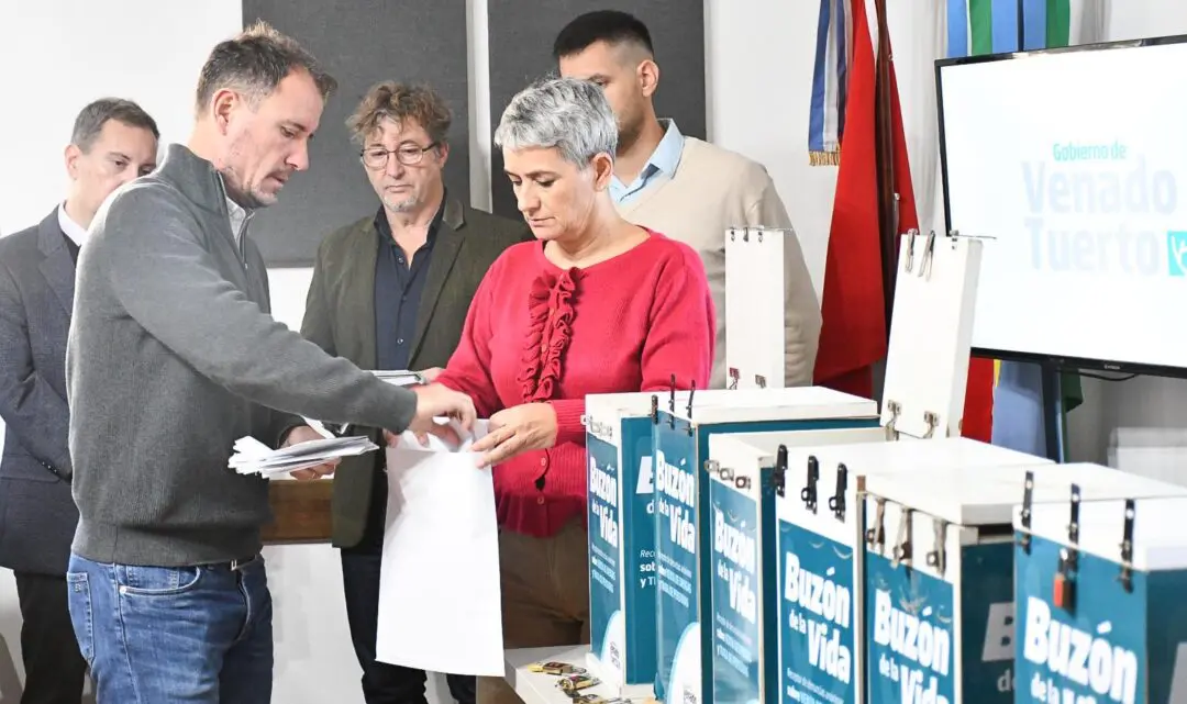 Venado Tuerto: Los Buzones de la Vida reunieron 74 denuncias y cambia el destino judicial