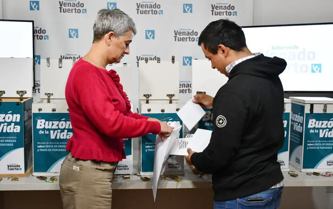 Venado Tuerto: Los Buzones de la Vida reunieron 74 denuncias y cambia el destino judicial