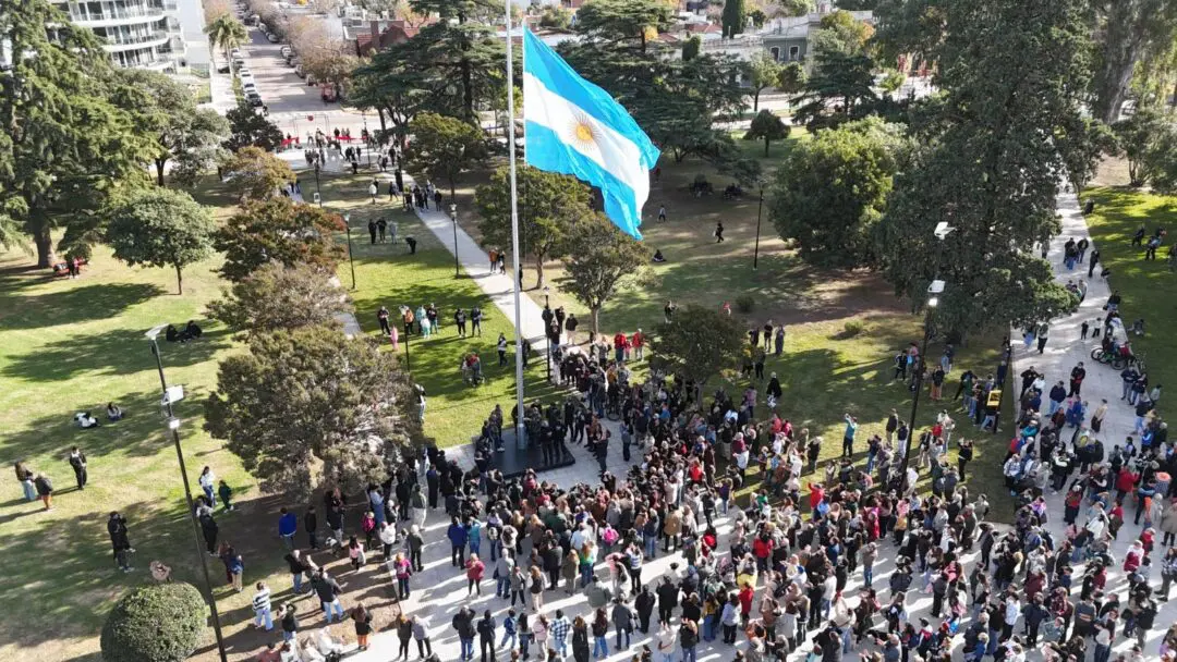 Venado Tuerto reinauguró su histórica Plaza San Martín tras una renovación integral Venado Tuerto reinauguró su histórica Plaza San Martín tras una renovación integral