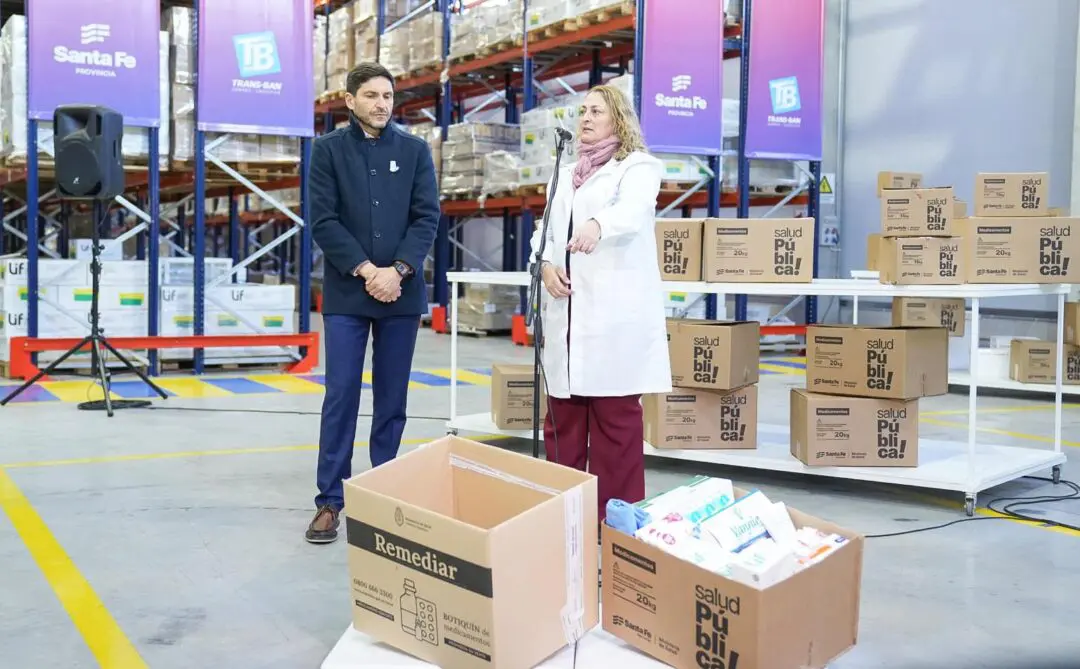 Santa Fe lanzó su propia red de medicamentos para abastecer hospitales y centros de salud Santa Fe lanzó su propia red de medicamentos para abastecer hospitales y centros de salud