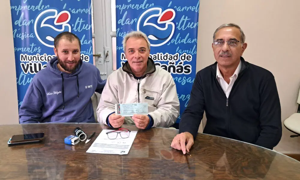 Villa Cañás entregó más de 6 millones a los clubes locales a través del FAD
