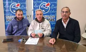 Villa Cañás entregó más de 6 millones a los clubes locales a través del FAD