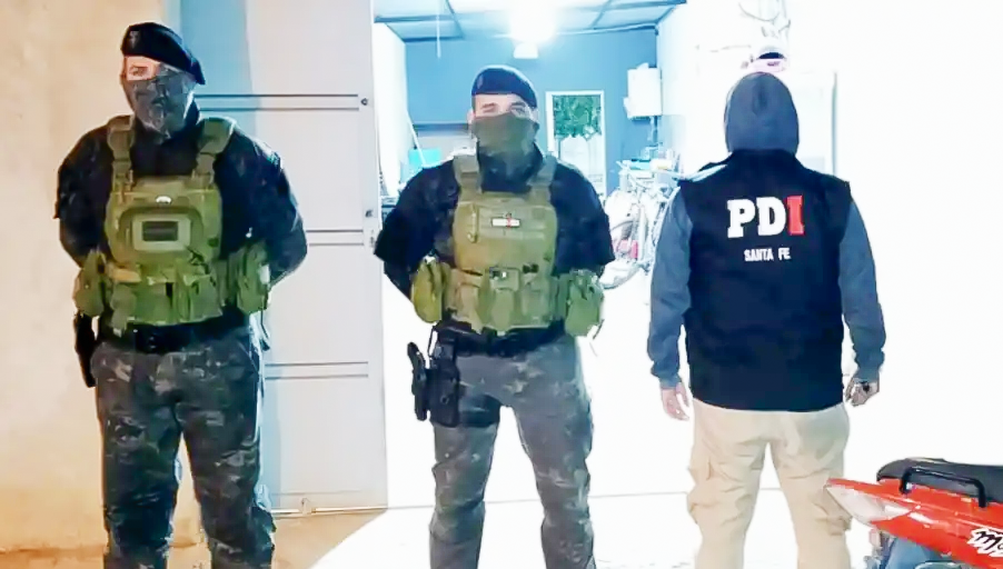 Venado Tuerto: Persecución, allanamientos y dos detenidos con cocaína y marihuana