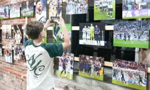 Llega una muestra fotográfica sobre Messi que retrata su carrera