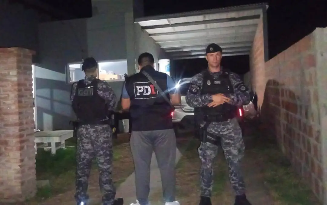 Melincué: Cinco allanamientos por microtráfico terminaron con cuatro detenidos