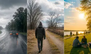 Fin de semana largo: Lluvias el sábado, frío el domingo y mejora para el lunes