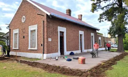 Villa Cañás recupera la histórica Estación del Ferrocarril