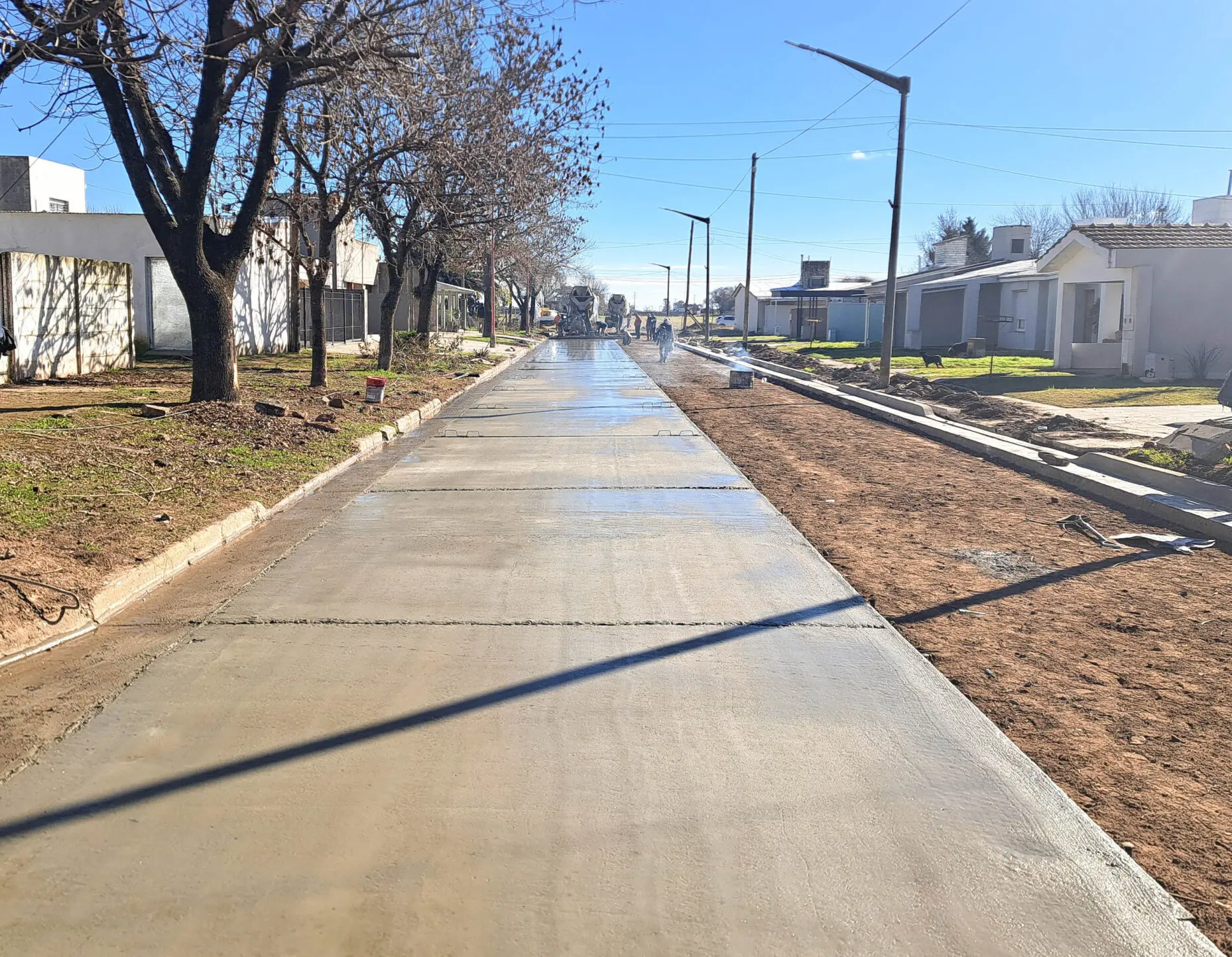 Villa Cañás avanza con nuevas obras de pavimento en distintos sectores de la ciudad Villa Cañás avanza con nuevas obras de pavimento en distintos sectores de la ciudad