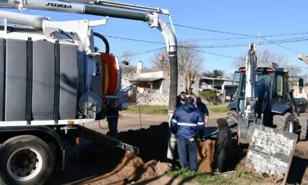 Venado Tuerto refuerza la prevención ante El Niño con obras y limpieza de desagües
