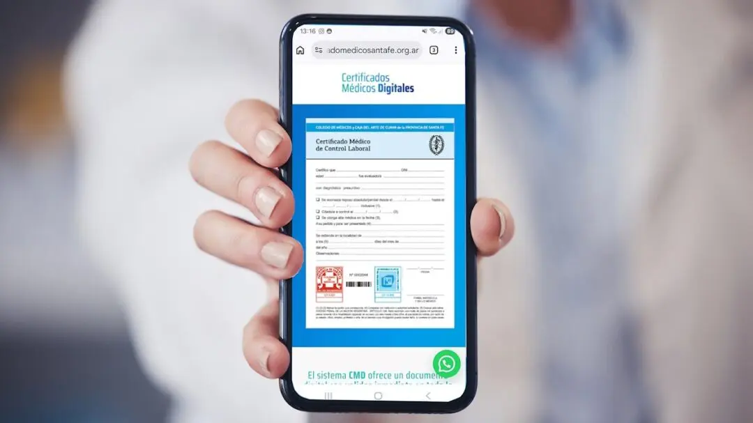 Santa Fe ya implementa el certificado médico digital: cómo tramitarlo y qué validez tiene
