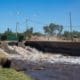 Lifschitz y Sacchetto recorrieron la obra de las nuevas estaciones de bombeo de Melincué