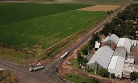 La pavimentación de la Ruta Provincial 4S y el acceso a San Eduardo tiene un avance del 85%