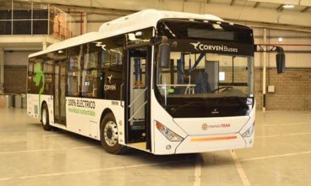 Corven empieza a vender buses 100% eléctricos en la Argentina