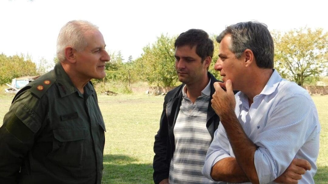 Venado Tuerto: El Jefe de la Región II de Gendarmería se reunió con Freyre y el Juez Federal Cuello Murúa