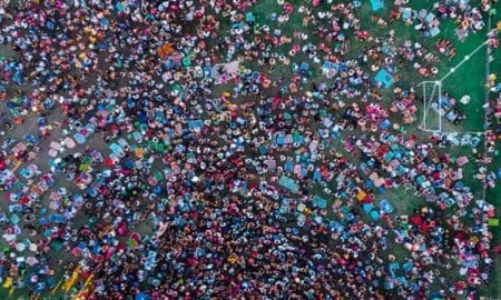 Una multitud concurrió al balneario de Teodelina