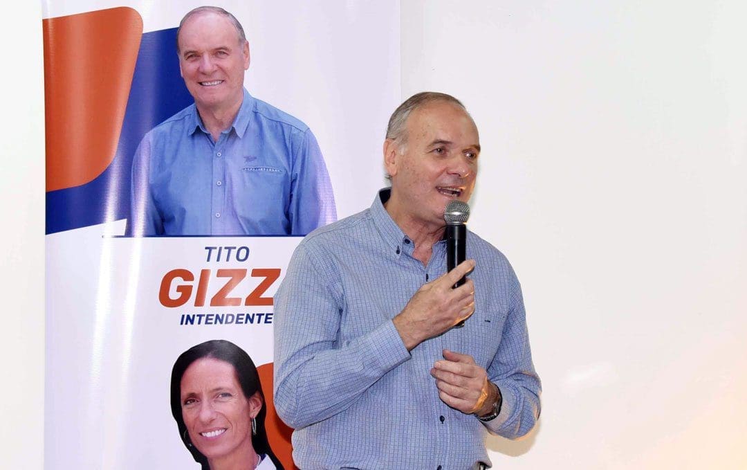 Villa Cañás: "Tito" Gizzi lanzó su candidatura para la reelección junto a su lista de Concejales