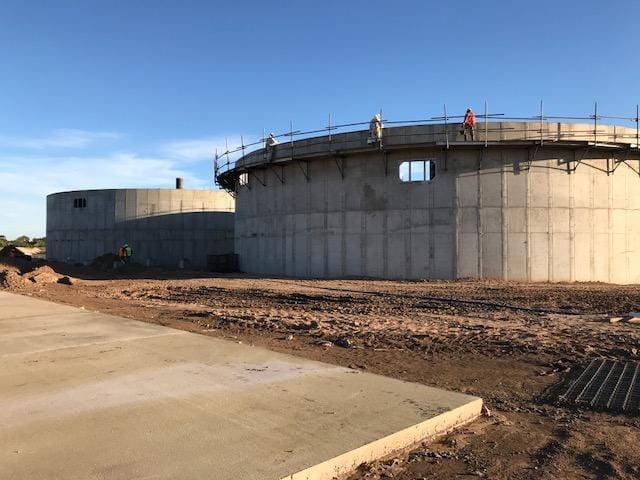 Venado Tuerto: Notorio avance de obras en la planta de generación de Seeds Energy