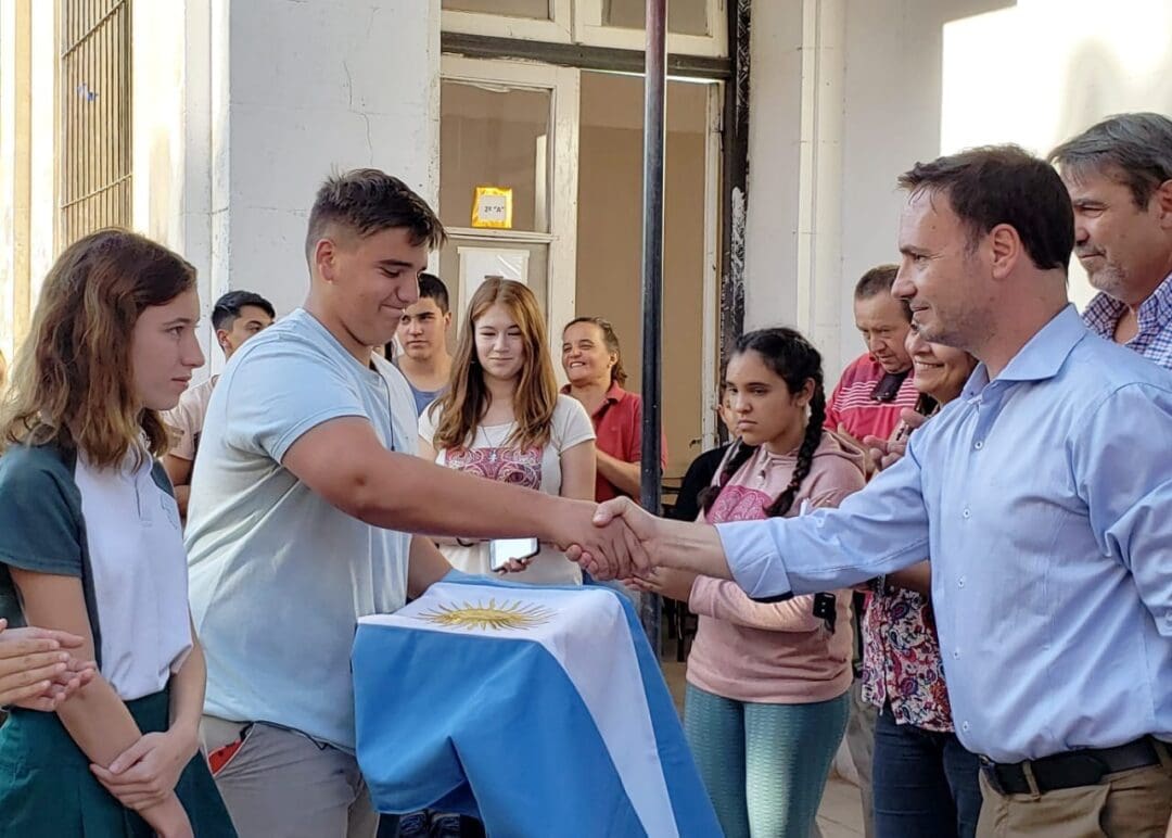Rufino: Enrico estuvo presente en instituciones para brindar respaldo a sus proyectos
