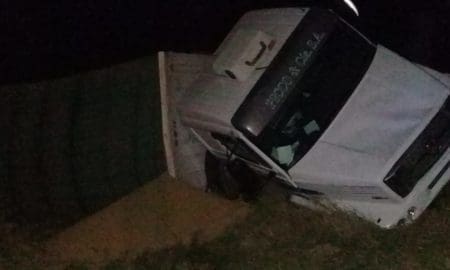 Sancti Spíritu: Accidente sobre Ruta 33