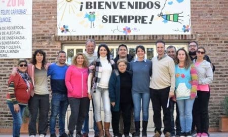 Melincué: Enrico concreta proyectos de las escuelas primarias
